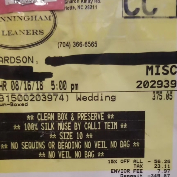 Modern Trousseau Muse by Callie Tein Wedding Gown, Size 4 (10 label) - Picture 9 of 9